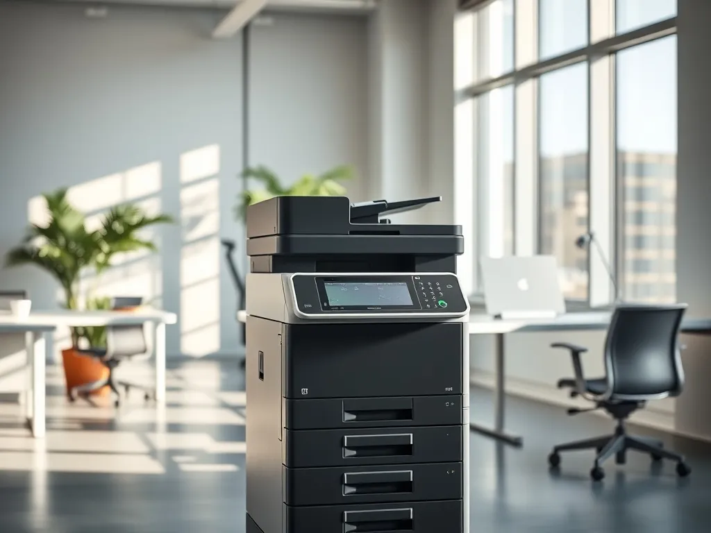 Wynajem kserokopiarek a wydajność pracy w biurze