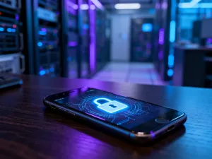 Hub Zigbee i router Wi-Fi obok siebie na drewnianym stole, symbolizujące technologie łączności w inteligentnym domu.