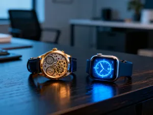 Monitor komputera z ostrzegawczą czerwoną ikoną kłódki, symbolizujący zagrożenie cybernetyczne i zablokowany system.