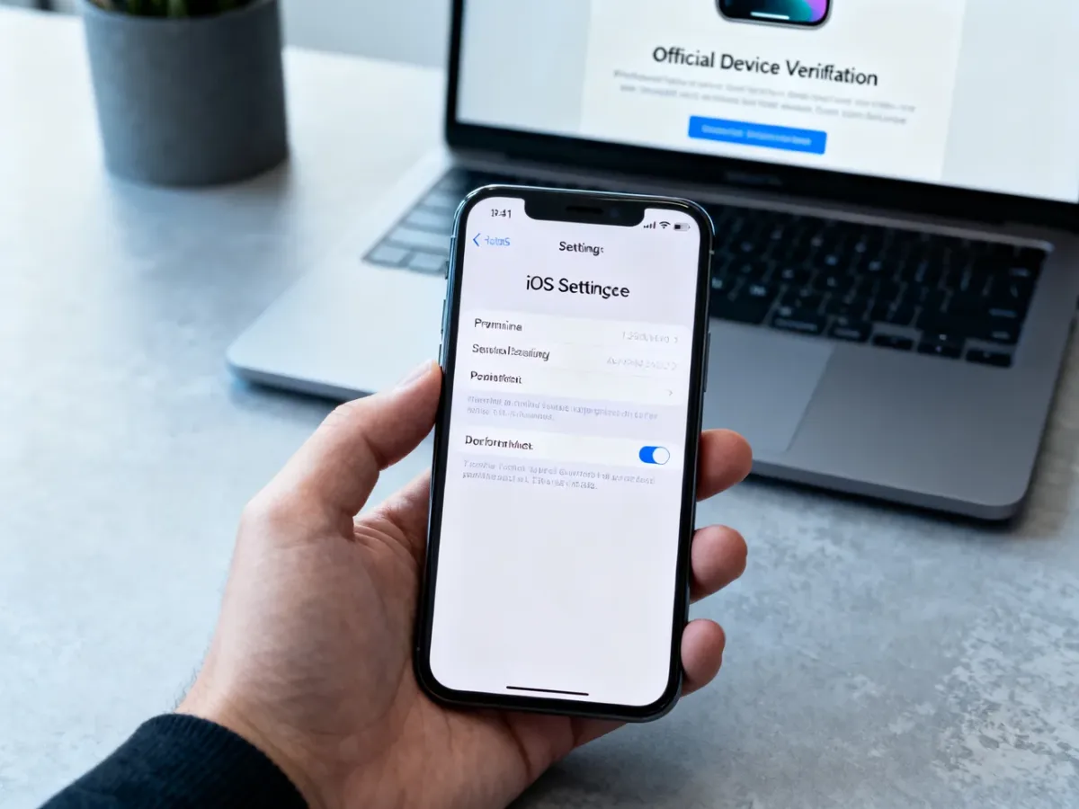 Sprawdzanie numeru seryjnego iPhone’a w ustawieniach oraz w oficjalnym narzędziu Apple