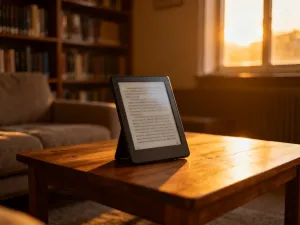 Ekran smartfona z ikoną błędu połączenia sieciowego na tle routera Wi-Fi, ilustrujący problem z zasięgiem sieci.