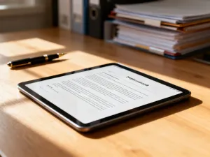 Dwa nowoczesne smartfony z systemami iOS i Android zestawione obok siebie na minimalistycznym tle.